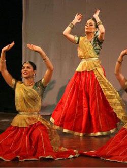 Indan Bollywood dance Folk Skirt Lehenga