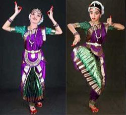 Dance Dress for Girls Baratanatiyam Traditional India Indian Dresses Costumes - 2 Colour