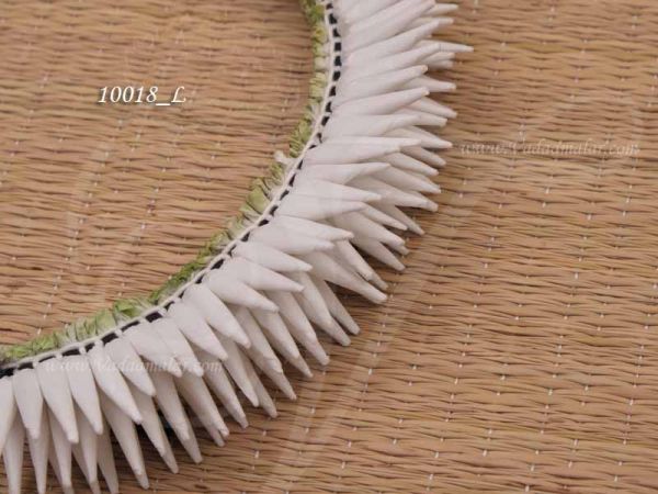 Paper jasmine Gajra Mullai Poo flower white Band ring for hair braid 