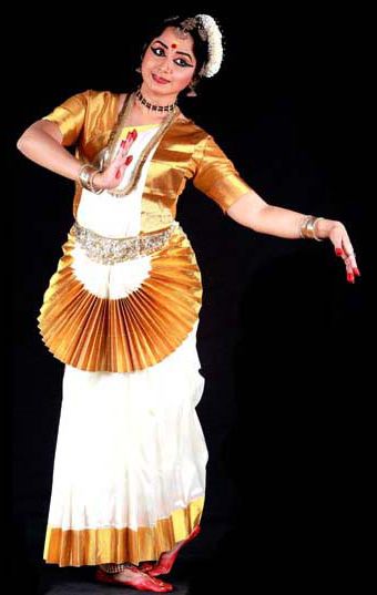 Mohiniattam Traditional Kerala India dance costumes