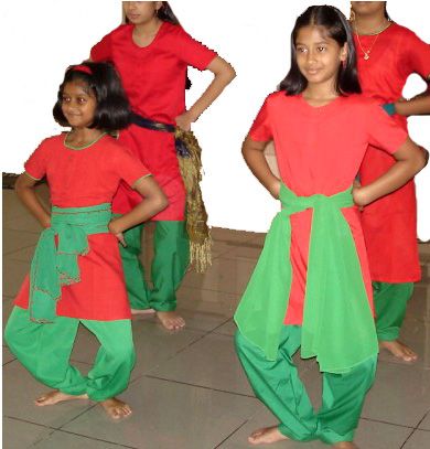 Indian Bharatanatyam Kuchipudi kathak Dance Practice Salwar Kameez - Any Colour - Custom size