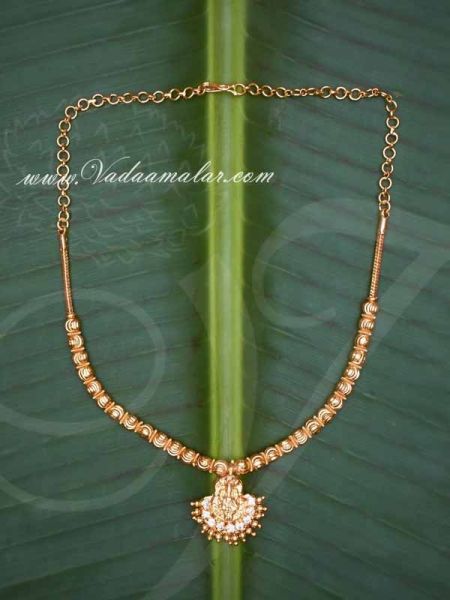 Lakshmi Attikai Atti Closed Neck Choker Necklace For Salwar and Saree Buy 