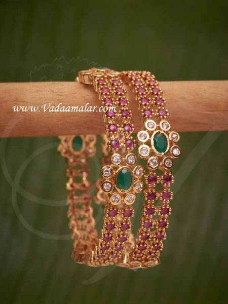 Bangles Antique Design Bracelet For Sarees and Salwar Buy Now (2-8)
