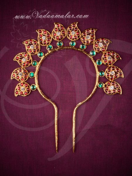 Arch Hindu deity Head India Swamy Alankaram Decorations Ornaments Temple Buy Online