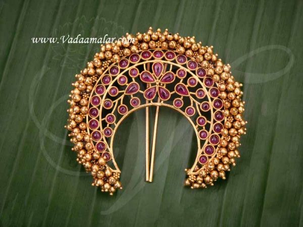 Arch Indian Wedding Designer Hair Pin Ambada Bridal Braid Rakodi Buy Now