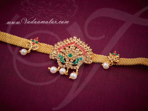 Bajuband gold stones latest jewelry designs Buy Now - 1 piece