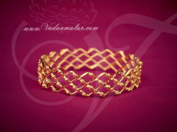 Gold Plated Bangles Bracelet Buy Online 