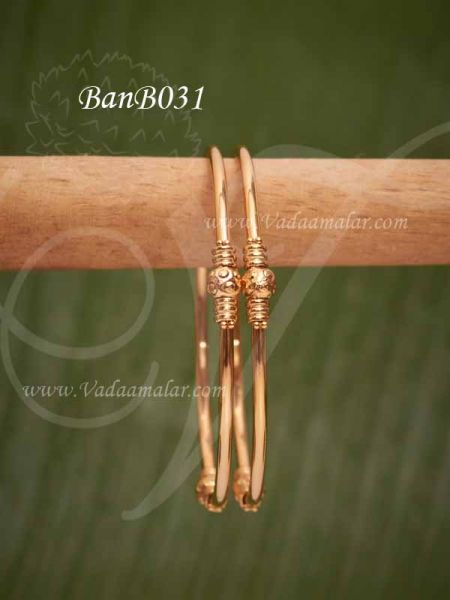 Bangles Micro Gold Plated Indian Design for Sarees and Salwar (2-8)