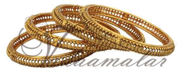 Buy Online India antique oxidized design bangle bangles bracelet oxidized - 4 pieces