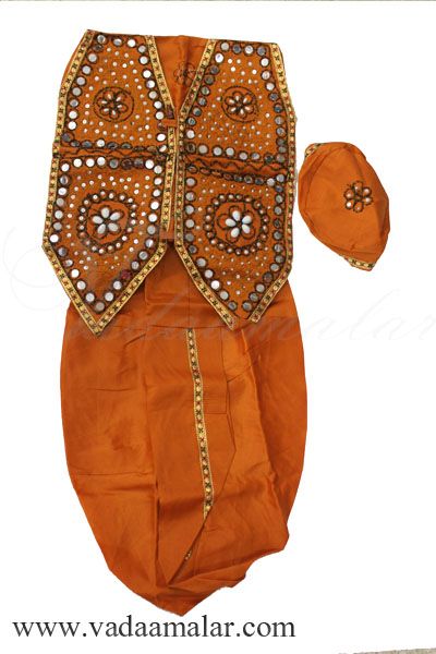 24 size Traditional Rajasthani Gujrati costume dress for boys kids Garba dance costumes