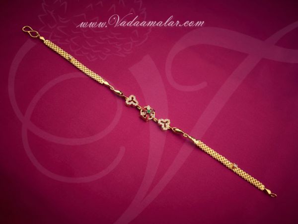 American Diamond Rakhi Bracelet bracelets Jewellery Buy Gifts