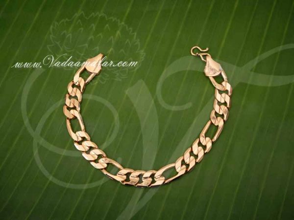 Gold Plated Thick Bracelet for Men Buy Now Online