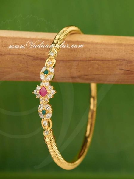 Ruby Emerald Stones Bracelet Jewellery for Gifts