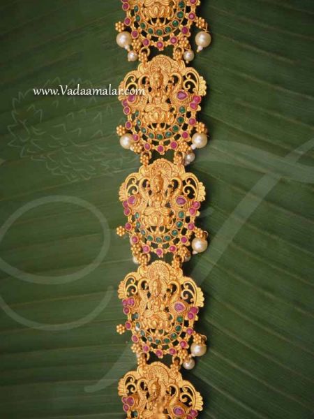Hair Decoration Antique Lakshmi Billa Billa Continuous Bridal Jada