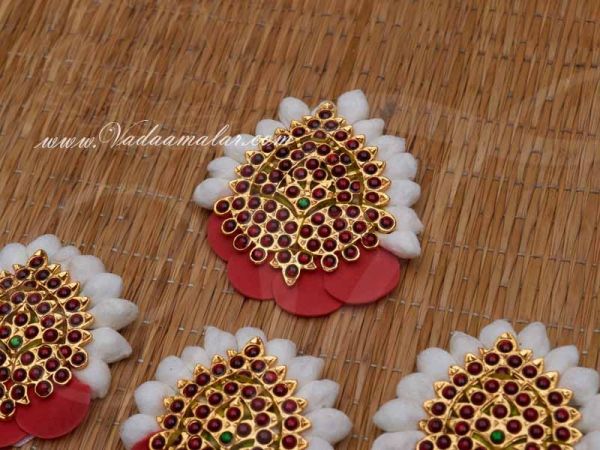 Kemp Billai WIth Jasmine Flower Choti Indian Bridal Braid Style Designs Buy Now