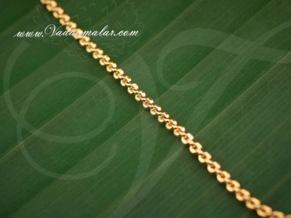 Gold Plated India Long Chain Buy Online 