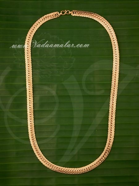 Gold plated Chain for Men  Online from India Thick Yellow Gold Chains for Sale