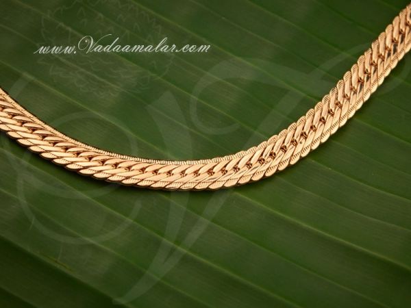 Gold plated Chain for Men  Online from India Thick Yellow Gold Chains for Sale