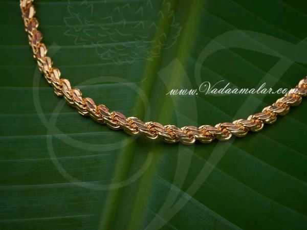 Gold Plated India Chain for  Women Buy Online from India