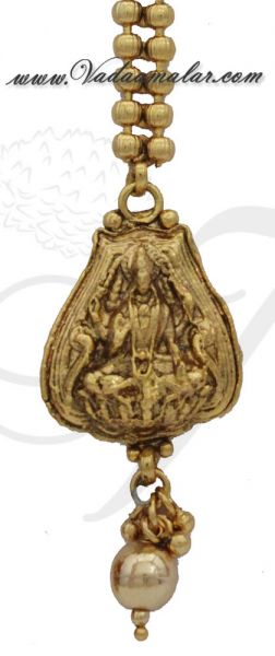 Antique lakshmi design Maang Tikka Chutti Indian Head Oranements