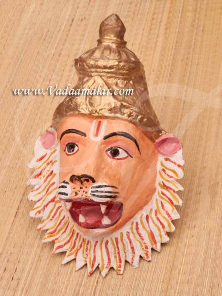 Swamy Narasimha Head Face Mask For Fancy Dress Buy Now Adult Size
