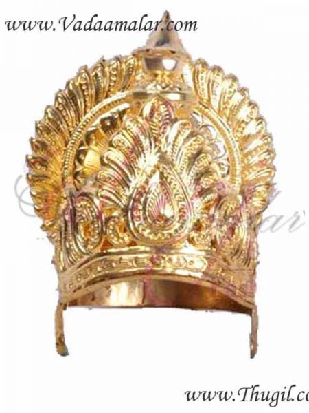 MahaRaja King Rani Queen Indian Crown Kreedam Fancy Dress