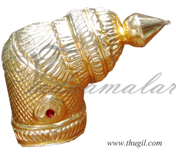 Buy Online Hindu Idol Meenakshi Amman Durga Mukut Crown Kredam Accessories for Goddess