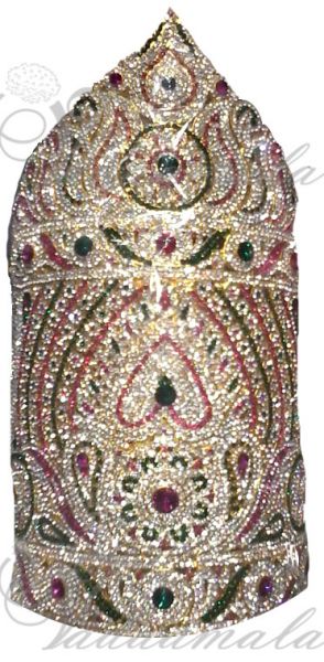 Large Size - Hindu God Kireedam Murthi Deity Crown Mukut Kreedam Buy Online
