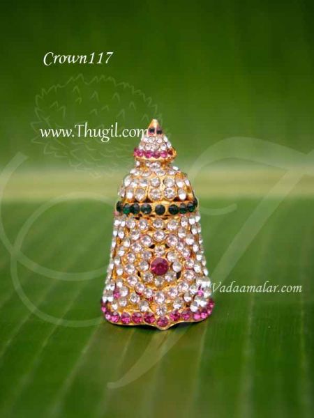 Kireedam Full Crown Mukut For Hindu God Goddess Buy Online 2 Inches 
