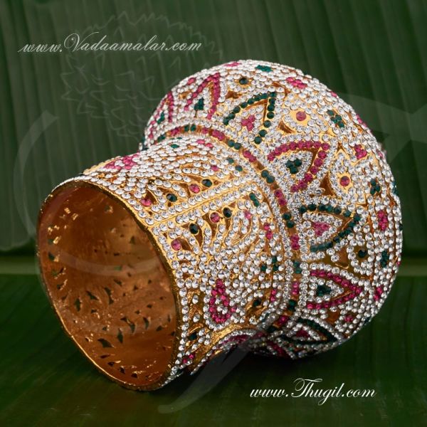7-8 inches Lord Balaji Mukut Kreedam God Ornaments buy Online