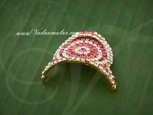 1.3 inch Small size Hindu Deity Crown Mukut Kreedam Head Ornaments
