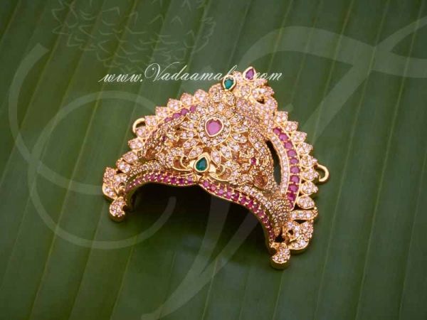 2.2 inch Small size Hindu Deity Crown Mukut Kreedam Head Ornaments