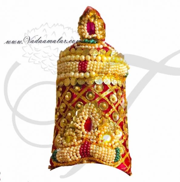8 inches Crown Kreedam for Devi Amman Alankaram Decorations Available 
