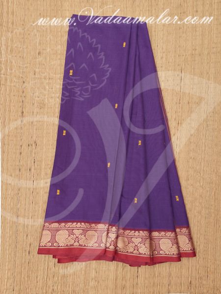 Traditional Pure Cotton Saree Buy Online
