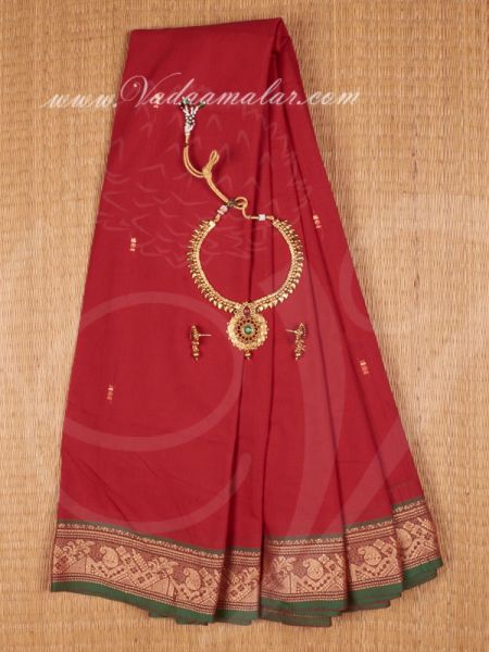 Traditional Pure Cotton Saree Buy Online