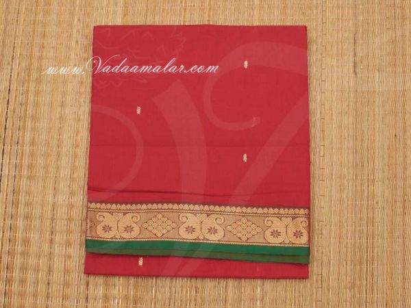 Traditional India Pure Cotton Sarees Buy Now Online