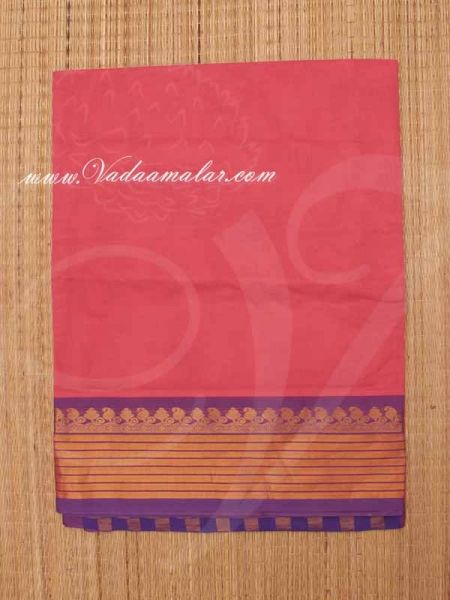 Traditional India Pure Cotton Sarees Buy Now Online