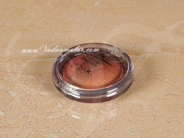 Professional 3 color eye make up Nickak branded eye shadow-Copper Makeup make up