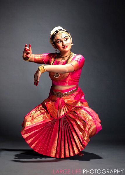 Baratanatiyam Dance Costume Girls Childrens Model Blouse Fan Pattern Costumes