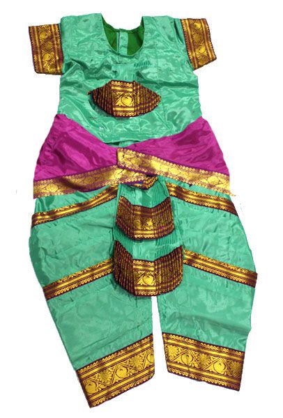 28 size Ready Bharatanatyam Costumes Online Girls Traditional India Dance Dresses