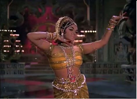 Bollywood movie Style Gold Bharatanatyam Dance Costumes Buy Online