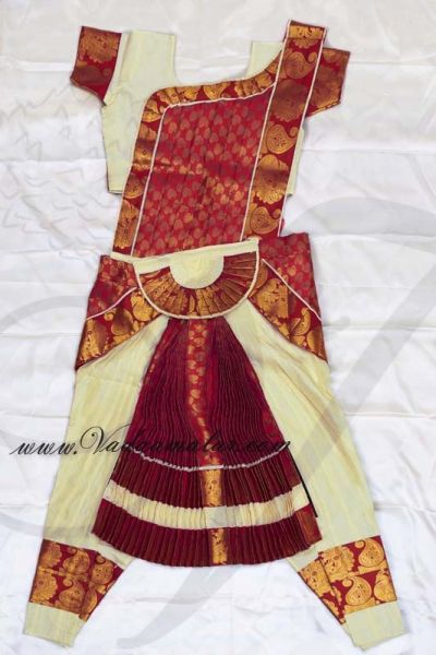 Ready to wear Made Kuchipudi Dress Bharatanatyam Costume available to buy online