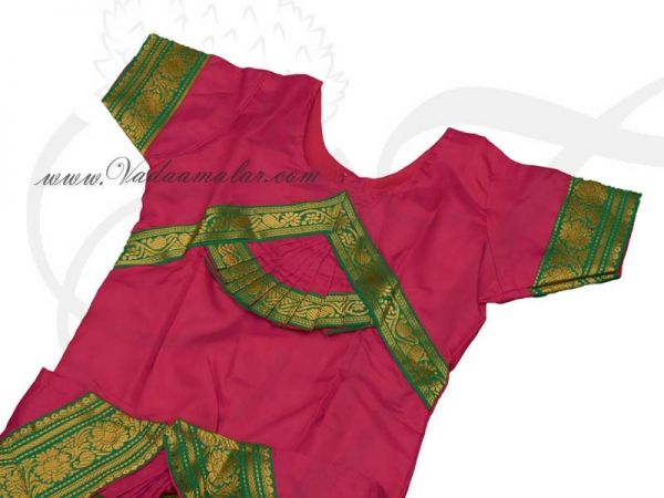 Kids Bharatanatyam Dress Small Size Costume buy online