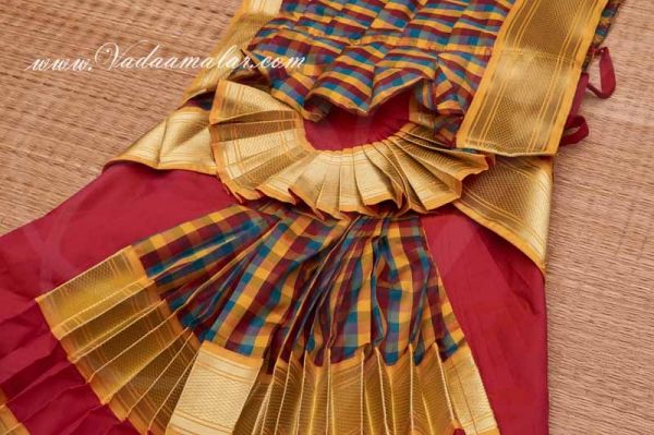 34 inches Ready to wear Made Bharatanatyam Pant Model Costume Dress available to buy online