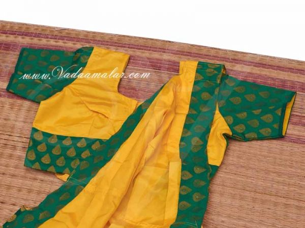 Buy Bharatanatyam Costume Made Children Kids Girls Dance Designs Online