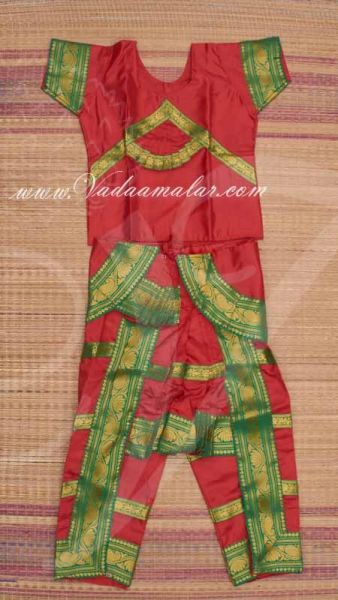 Kids Bharatanatyam Dress Small Size Costume buy online