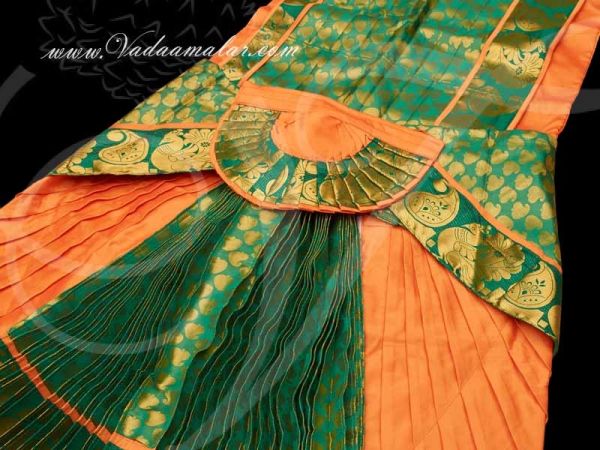 Ready to wear Made Bharatanatyam Kuchipudi Costume Dress available to buy online