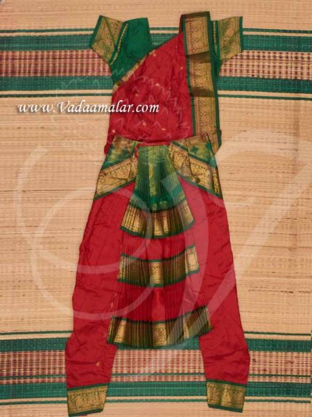 Bharatanatyam Dress Ready to Wear Pant Model Costume Available to Buy Now 34 size 