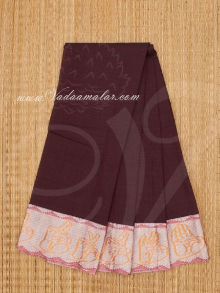 Mudras in bharatanatyam pure cotton designs knee length sarees Buy Online