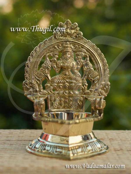 Brass GajaLakshmi Lamp Diya Vilakku Buy Now 13